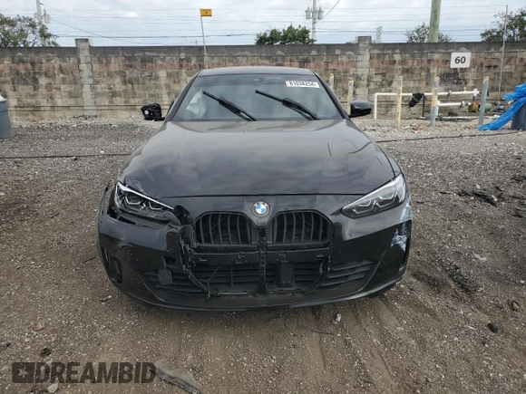 2024 BMW 4 Series 430i with VIN WBA63AV03RFT45630, listed as a Copart auction lot 81038254 with 8,134 mi miles and Salvage Title. Bid and sale history available at carsss.com. Image 5.