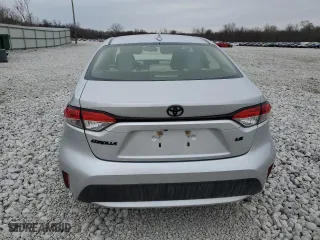 2020 Toyota Corolla LE with VIN JTDEPRAE8LJ072840, listed as a Copart auction lot 47657795 with 91,906 mi miles and Salvage Title. Bid and sale history available at carsss.com. Image 6.