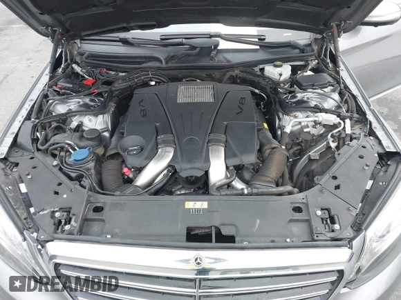 2015 Mercedes-Benz S-Class S 550 with VIN WDDUG8CB6FA185219, listed as a IAAI auction lot 42032135 with 104,346 mi miles. Bid and sale history available at carsss.com. Image 10.