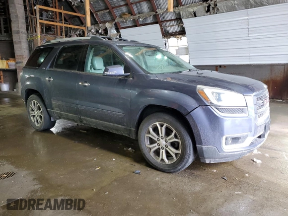 2013 GMC Acadia SLT with VIN 1GKKVRKD3DJ155208, listed as a Copart auction lot 46899255 with 181,767 mi miles and Salvage Title. Bid and sale history available at carsss.com. Image 4.