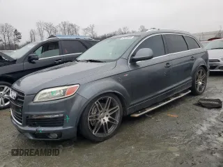 2008 Audi Q7 4.2L Premium with VIN WA1EV74LX8D037625, listed as a Copart auction lot 42424435 with 175,993 mi miles and Salvage Title. Bid and sale history available at carsss.com. Image 1.