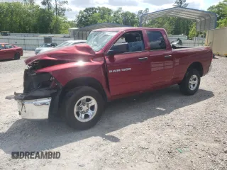 2012 Ram 1500 ST with VIN 1C6RD6FPXCS323183, listed as a Copart auction lot 51856055 with 244,687 mi miles and Salvage title. Bid and sale history available at DreamBid. Image 1.
