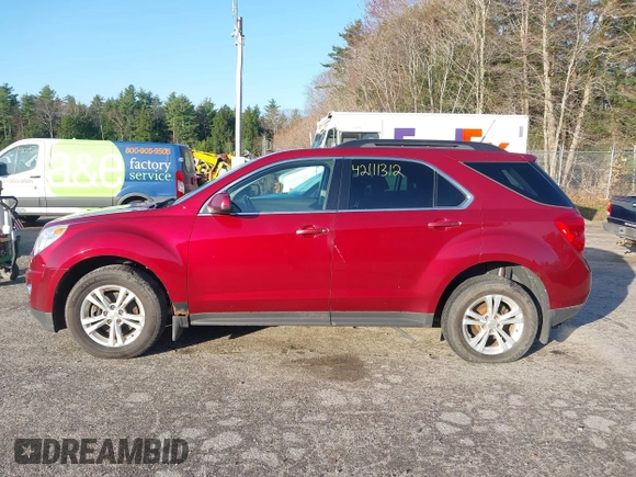 2011 Chevrolet Equinox 2LT with VIN 2CNFLNEC1B6395829, listed as a IAAI auction lot 42111312 with 184,888 mi miles and . Bid and sale history available at DreamBid. Image 12.