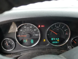 2013 Jeep Wrangler Sahara with VIN 1C4AJWBGXDL579341, listed as a Copart auction lot 55970815 with 105,961 mi miles and Salvage title. Bid and sale history available at DreamBid. Image 9.