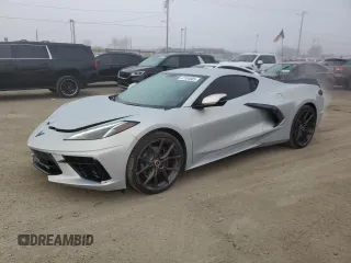 2024 Chevrolet Corvette 1LT z VIN 1G1YA2D44R5104847, wystawiony jako Copart lot #47101685 z przebiegiem 6 886 mil mil oraz Szkoda całkowita • Salvage title. Historia ofert i sprzedaży dostępna na DreamBid. Obrazek 1.