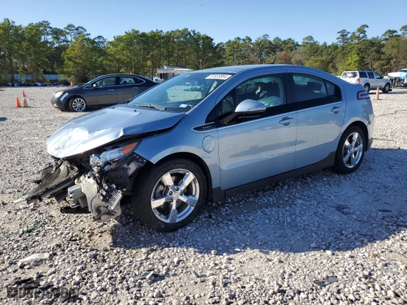 2013 Chevrolet Volt with VIN 1G1RA6E48DU109686, listed as a Copart auction lot 87020864 with 0 mi miles and Salvage Title. Bid and sale history available at carsss.com. Image 1.