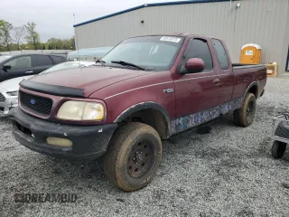 1997 Ford F-150 XL with VIN 1FTDX1862VNA16626, listed as a Copart auction lot 50576375 with 183,506 mi miles and Salvage title. Bid and sale history available at DreamBid. Image 1.