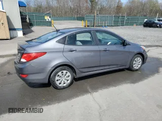 2017 Hyundai Accent Value Edition with VIN KMHCT4AE8HU315098, listed as a Copart auction lot 53959225 with 98,882 mi miles and Salvage Title. Bid and sale history available at DreamBid. Image 3.