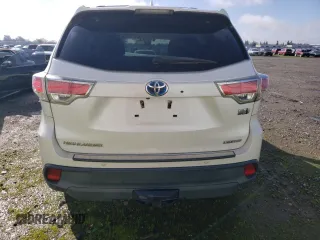 2016 Toyota Highlander Hybrid Limited with VIN 5TDDCRFHXGS016918, listed as a Copart auction lot 43306694 with 115,234 mi miles. Bid and sale history available at carsss.com. Image 6.
