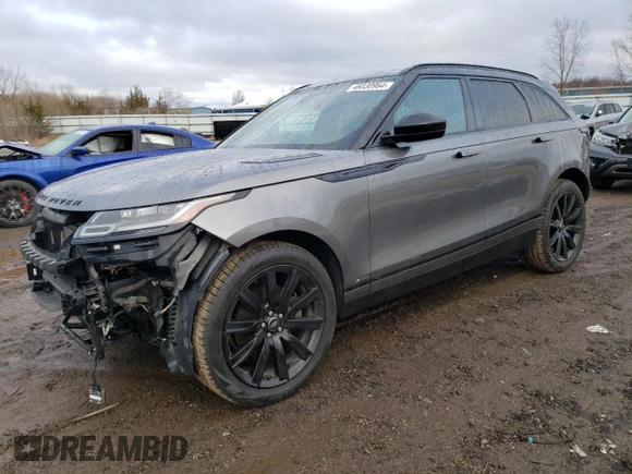 2018 Land Rover Range Rover Velar R-Dynamic HSE with VIN SALYM2RV4JA739202, listed as a Copart auction lot 46030964 with 29,192 mi miles. Bid and sale history available at carsss.com. Image 1.