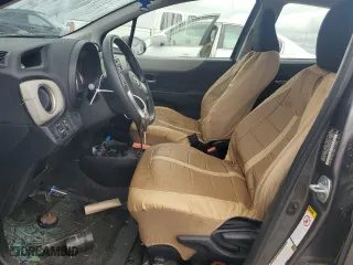 2014 Toyota Yaris L with VIN JTDKTUD32ED587183, listed as a Copart auction lot 75106764 with 0 mi miles and Salvage Title. Bid and sale history available at carsss.com. Image 7.
