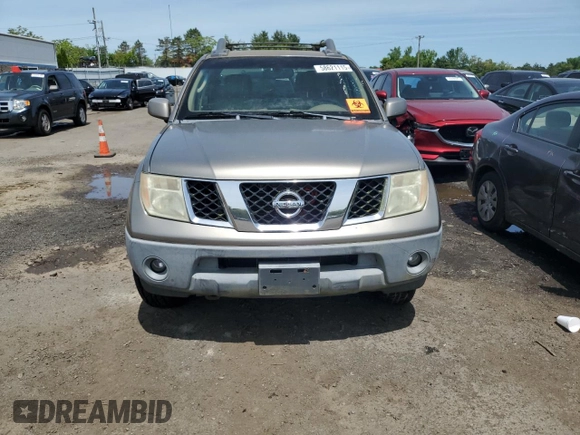 2005 Nissan Frontier LE with VIN 1N6AD07W45C402772, listed as a Copart auction lot 58621115 with 159,325 mi miles and Clean title. Bid and sale history available at DreamBid. Image 5.