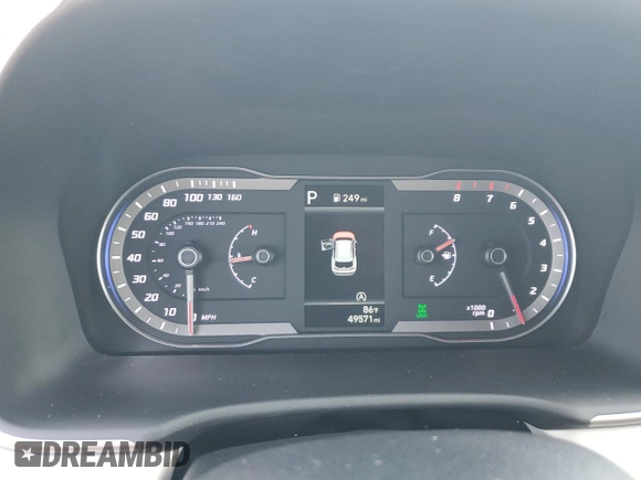 2023 Hyundai Tucson SEL with VIN 5NMJBCAE3PH217966, listed as a Copart auction lot 60614095 with 49,571 mi miles and Non repairable. Bid and sale history available at DreamBid. Image 9.