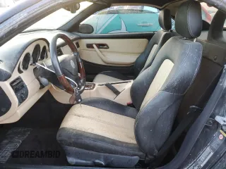 2001 Mercedes-Benz SLK-Class with VIN WDBKK65F51F217396, listed as a Copart auction lot 74339214 with 56,281 mi miles and Salvage Title. Bid and sale history available at carsss.com. Image 7.