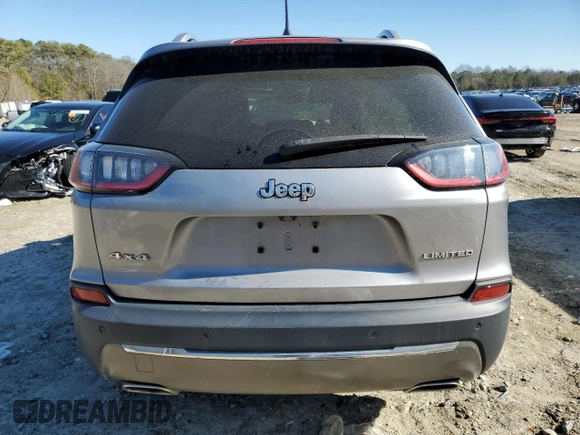 2019 Jeep Cherokee Limited z VIN 1C4PJMDX5KD282318, wystawiony jako Copart lot #46144975 z przebiegiem 80 545 mil mil oraz Szkoda całkowita • Salvage title. Historia ofert i sprzedaży dostępna na DreamBid. Obrazek 6.