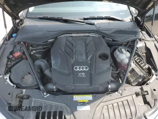 2019 Audi A8 with VIN WAU8DAF82KN020487, listed as a Copart auction lot 60214005 with 75,895 mi miles and Salvage title. Bid and sale history available at DreamBid. Image 11.