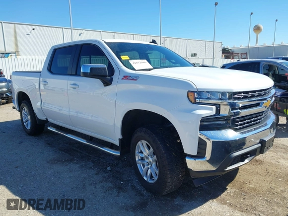 2021 Chevrolet Silverado 1500 LT with VIN 3GCUYDED9MG439695, listed as a IAAI auction lot 41832866 with 43,740 mi miles and . Bid and sale history available at DreamBid. Image 1.