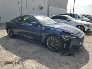2017 Infiniti Q60 Red Sport 400 с VIN JN1FV7EK1HM611404, выставлен на аукционе Copart как лот 80049904 с пробегом 49 591 миль миль и Списание • Salvage title. История ставок и продаж доступна на DreamBid. Изображение 4.