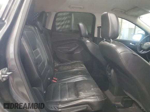 2019 Ford Escape Titanium with VIN 1FMCU0J91KUC02268, listed as a Copart auction lot 54150445 with 165,897 mi miles and Salvage title. Bid and sale history available at DreamBid. Image 11.