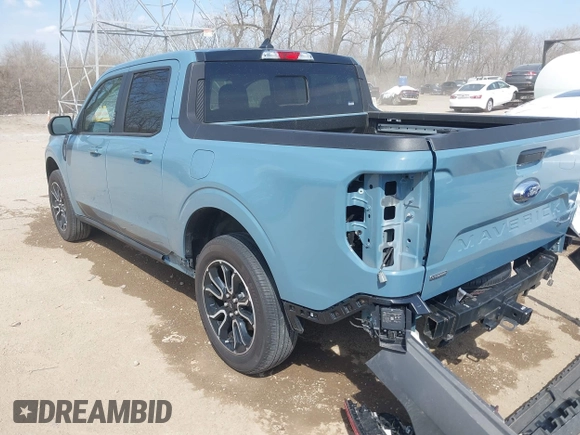 2022 Ford Maverick XL with VIN 3FTTW8E31NRA69557, listed as a IAAI auction lot 41894876 with 23,157 mi miles and . Bid and sale history available at DreamBid. Image 3.