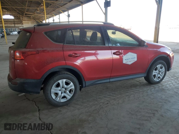 2015 Toyota RAV4 LE with VIN JTMBFREV4FJ042786, listed as a Copart auction lot 60667785 with 397,182 mi miles and Clean title. Bid and sale history available at DreamBid. Image 3.