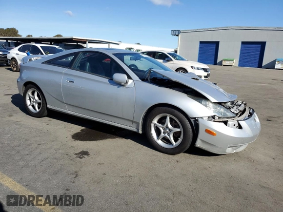 2002 Toyota Celica GTS with VIN JTDDY32T320060702, listed as a Copart auction lot 81508354 with 214,998 mi miles and Salvage Title. Bid and sale history available at carsss.com. Image 4.