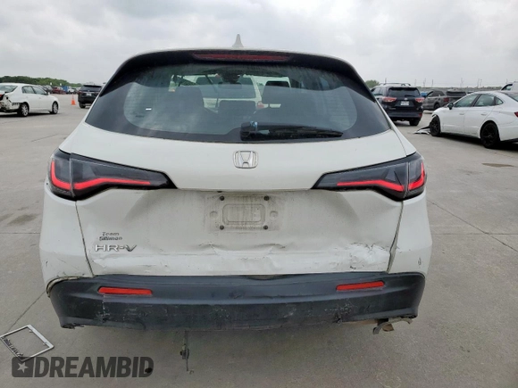 2023 Honda HR-V LX with VIN 3CZRZ1H34PM704706, listed as a Copart auction lot 51579045 with 192,672 mi miles and Salvage title. Bid and sale history available at DreamBid. Image 6.