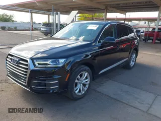 2017 Audi Q7 Premium Plus with VIN WA1LAAF75HD047107, listed as a IAAI auction lot 42056200 with 94,696 mi miles. Bid and sale history available at carsss.com. Image 16.