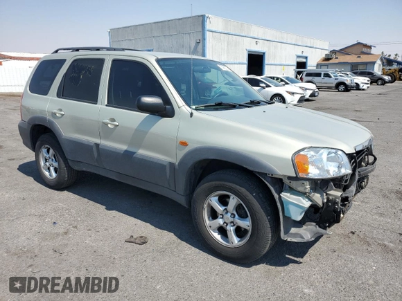 2005 Mazda Tribute i with VIN 4F2YZ02Z65KM01780, listed as a Copart auction lot 70890314 with 119,107 mi miles and Salvage Title. Bid and sale history available at carsss.com. Image 4.