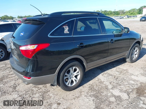 2012 Hyundai Veracruz Limited with VIN KM8NU4CC0CU199390, listed as a IAAI auction lot 42516574 with 202,640 mi miles and . Bid and sale history available at DreamBid. Image 4.