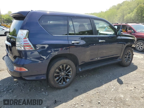 2022 Lexus GX 460 Premium with VIN JTJAM7BX8N5313848, listed as a Copart auction lot 56625585 with 24,423 mi miles and Salvage title. Bid and sale history available at DreamBid. Image 3.