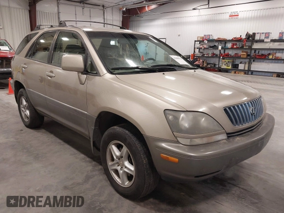 1999 Lexus RX 300 z VIN JT6HF10U1X0013464, wystawiony jako IAAI lot #42088616 z przebiegiem 254 653 mil mil oraz . Historia ofert i sprzedaży dostępna na DreamBid. Obrazek 1.