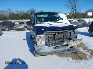 2012 Ford Econoline Cargo Super Duty Commercial with VIN 1FTSE3EL1CDA15652, listed as a IAAI auction lot 41346633 with 265,217 mi miles. Bid and sale history available at carsss.com. Image 1.