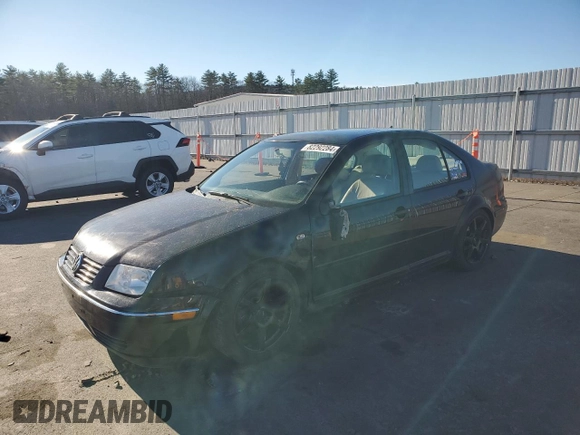 2003 Volkswagen Jetta Sedan GLS with VIN 3VWSK69M63M071701, listed as a Copart auction lot 82292284 with 162,303 mi miles and Salvage Title. Bid and sale history available at carsss.com. Image 1.