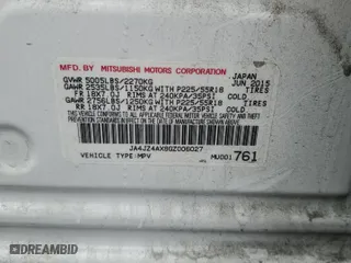 2016 Mitsubishi Outlander GT with VIN JA4JZ4AX8GZ006027, listed as a Copart auction lot 84062804 with 158,474 mi miles and Salvage Title. Bid and sale history available at carsss.com. Image 15.