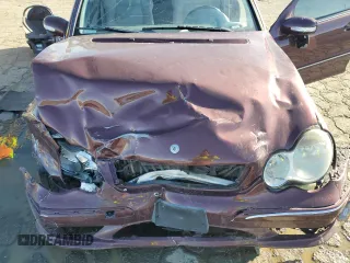 2006 Mercedes-Benz C 230 Sport with VIN WDBRF52H16F781671, listed as a Copart auction lot 50210325 with Not Provided miles and Salvage Title. Bid and sale history available at carsss.com. Image 12.