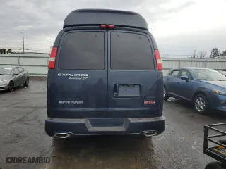 2005 GMC Savana Cargo Van YF7 Upfitter with VIN 1GDFG15T651195114, listed as a Copart auction lot 47028075 with 128,214 mi miles and Clean Title. Bid and sale history available at carsss.com. Image 6.