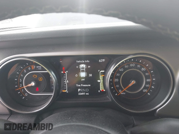 2021 Jeep Gladiator Willys с VIN 1C6HJTAG5ML513978, выставлен на аукционе IAAI как лот 42298998 с пробегом 33 497 миль миль и . История ставок и продаж доступна на DreamBid. Изображение 7.