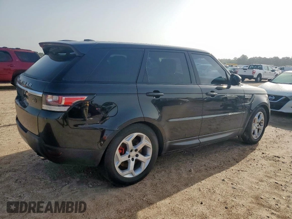 2014 Land Rover Range Rover Sport Supercharged with VIN SALWR2EF0EA317344, listed as a Copart auction lot 62771815 with 108,656 mi miles and Clean title. Bid and sale history available at DreamBid. Image 3.