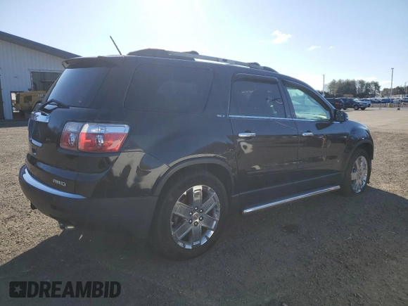 2010 GMC Acadia SLT2 with VIN 1GKLVNED2AJ121796, listed as a Copart auction lot 53673825 with 188,101 mi miles and Clean Title. Bid and sale history available at carsss.com. Image 3.