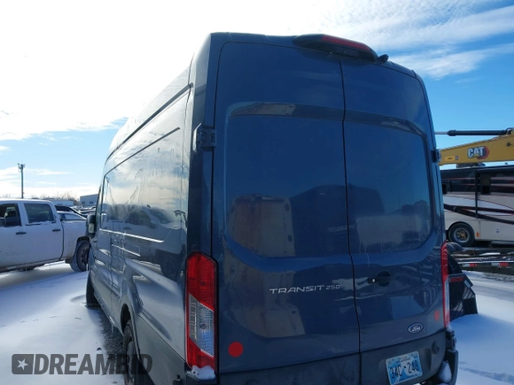 2021 Ford Transit Cargo with VIN 1FTBR3X89MKA54791, listed as a IAAI auction lot 40500801 with 57,847 mi miles and . Bid and sale history available at DreamBid. Image 3.