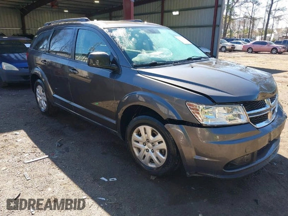 2016 Dodge Journey SE with VIN 3C4PDCAB6GT104588, listed as a IAAI auction lot 41823732 with 133,819 mi miles. Bid and sale history available at carsss.com. Image 1.