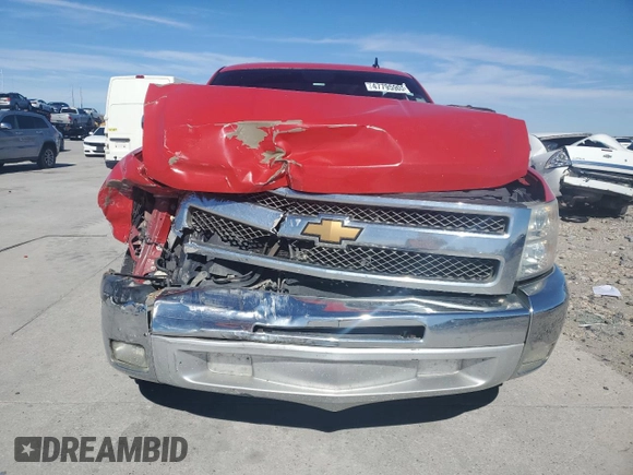 2013 Chevrolet Silverado 1500 LT with VIN 3GCPCSE04DG239398, listed as a Copart auction lot 47795905 with Not Provided miles and Salvage Title. Bid and sale history available at DreamBid. Image 5.