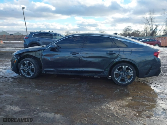 2022 Kia K5 EX with VIN 5XXG34J24NG154133, listed as a IAAI auction lot 41463514 with 26,449 mi miles. Bid and sale history available at carsss.com. Image 15.