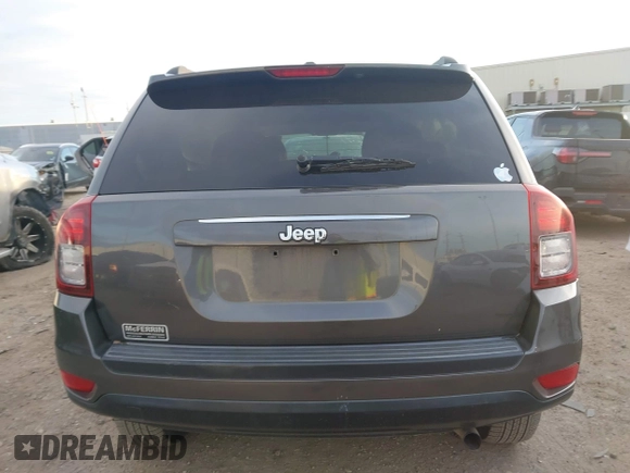 2017 Jeep Compass Sport with VIN 1C4NJCBA0HD146641, listed as a IAAI auction lot 41091501 with Not provided miles and . Bid and sale history available at DreamBid. Image 15.