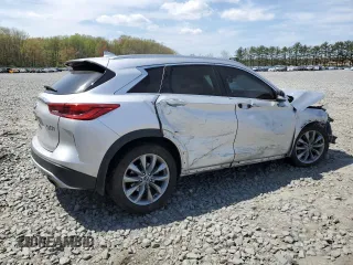 2019 Infiniti QX50 Luxe z VIN 3PCAJ5M34KF140172, wystawiony jako Copart lot #54105675 z przebiegiem Nie podano mil oraz Szkoda całkowita • Salvage title. Historia ofert i sprzedaży dostępna na DreamBid. Obrazek 3.