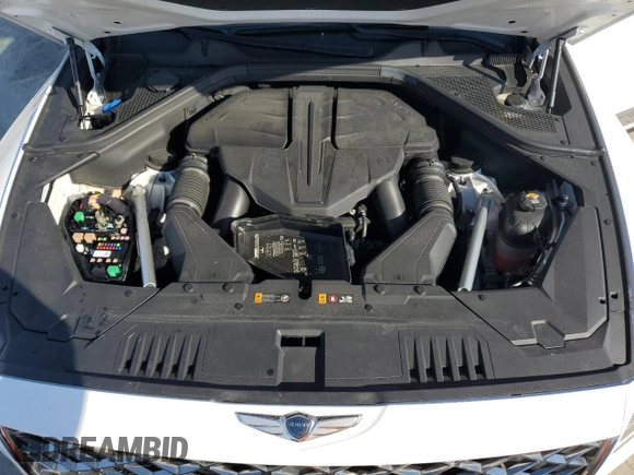 2022 Genesis GV80 z VIN KMUHCESC6NU084580, wystawiony jako Copart lot #42295215 z przebiegiem 45 768 mil mil oraz Szkoda całkowita • Salvage title. Historia ofert i sprzedaży dostępna na DreamBid. Obrazek 11.