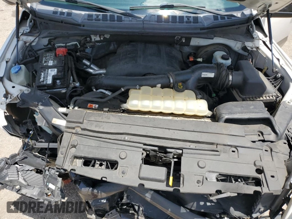 2015 Ford F-150 XL with VIN 1FTEW1CG5FKE08624, listed as a Copart auction lot 60282835 with 141,751 mi miles and Salvage title. Bid and sale history available at DreamBid. Image 11.