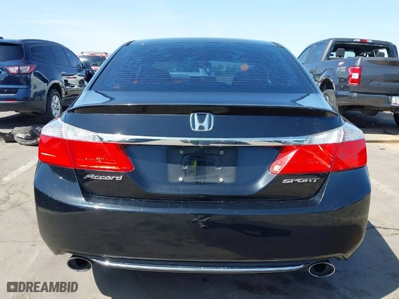 2015 Honda Accord Sedan Sport with VIN 1HGCR2F5XFA257947, listed as a IAAI auction lot 41970333 with 130,776 mi miles. Bid and sale history available at carsss.com. Image 17.
