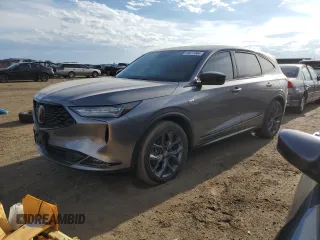 2022 Acura MDX w/A-Spec Package with VIN 5J8YE1H08NL026416, listed as a Copart auction lot 66613364 with 32,243 mi miles and Salvage Title. Bid and sale history available at carsss.com. Image 1.
